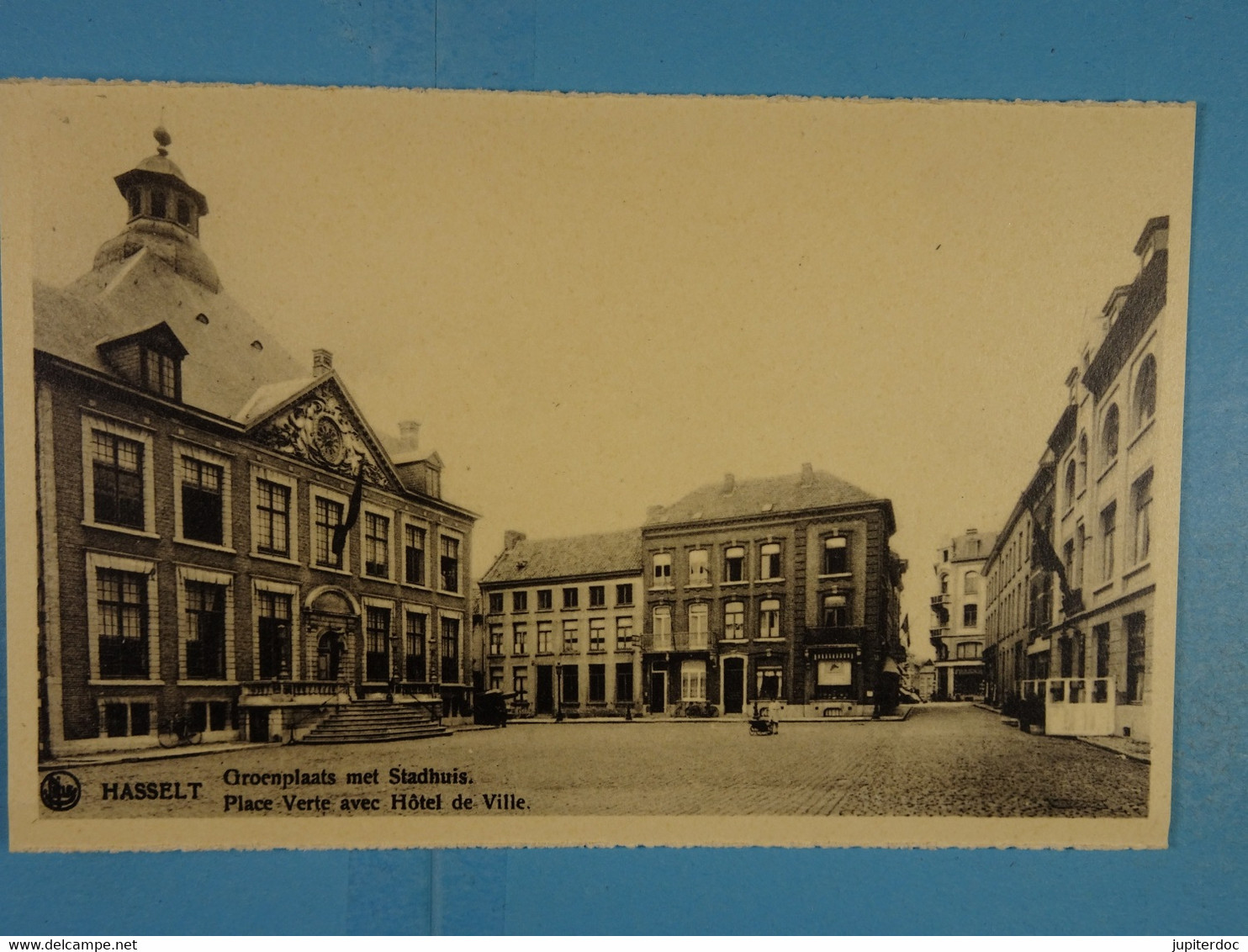 Hasselt Groenplaats Met Stadhuis Place Verte Avec Hôtel De Ville - Hasselt