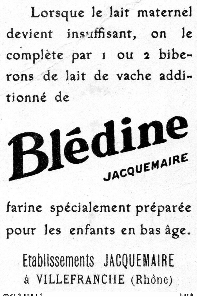 BENJAMIN RABIER, PUBLICITE BLEDINE, LE MANCHON DE FOURRURE COULEUR REF 2069 - Rabier, B.