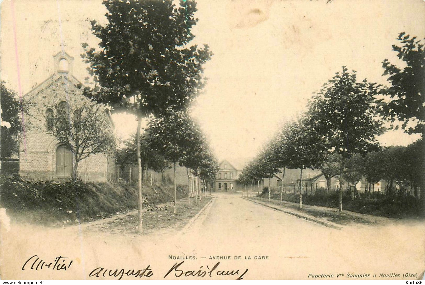 Noailles * Avenue De La Gare * La Chapelle - Noailles