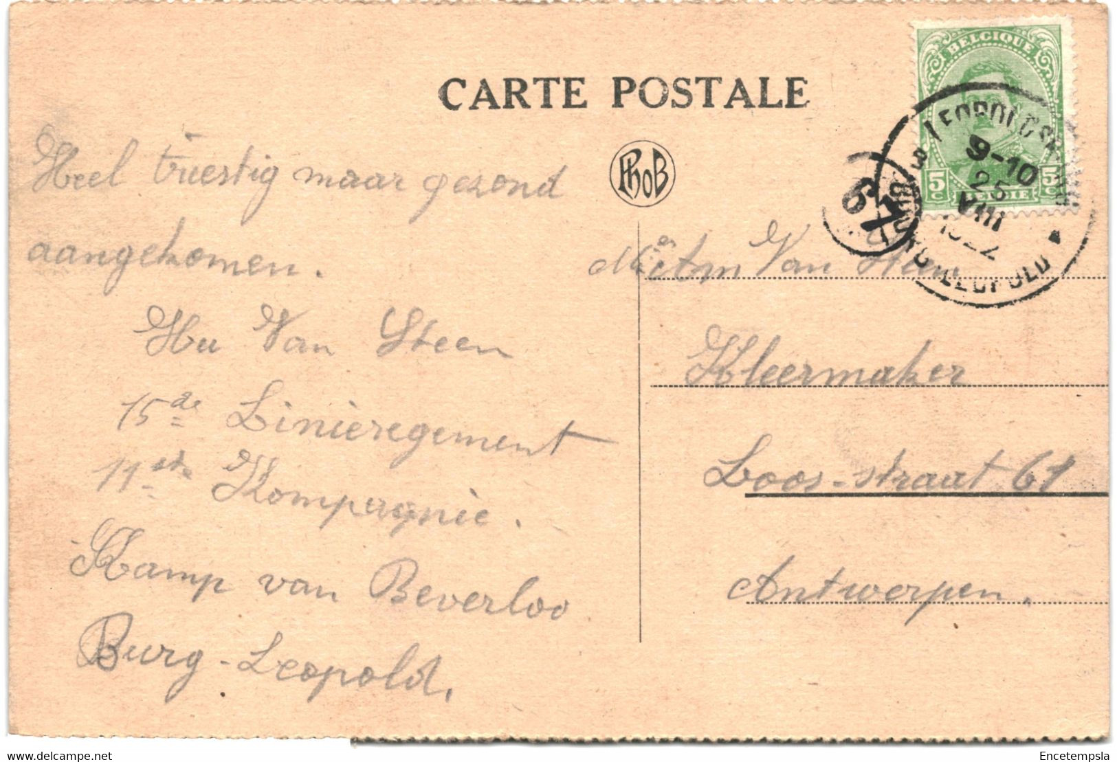 CPA Carte Postale Belgique  Bourg Leopold Blocs D'Infanterie 1922   VM50911 - Leopoldsburg (Kamp Van Beverloo)