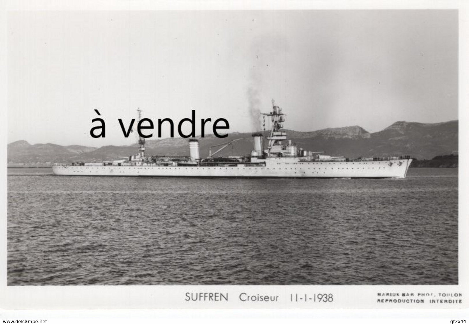 SUFFREN, Croiseur, 11-1-1938 - Warships