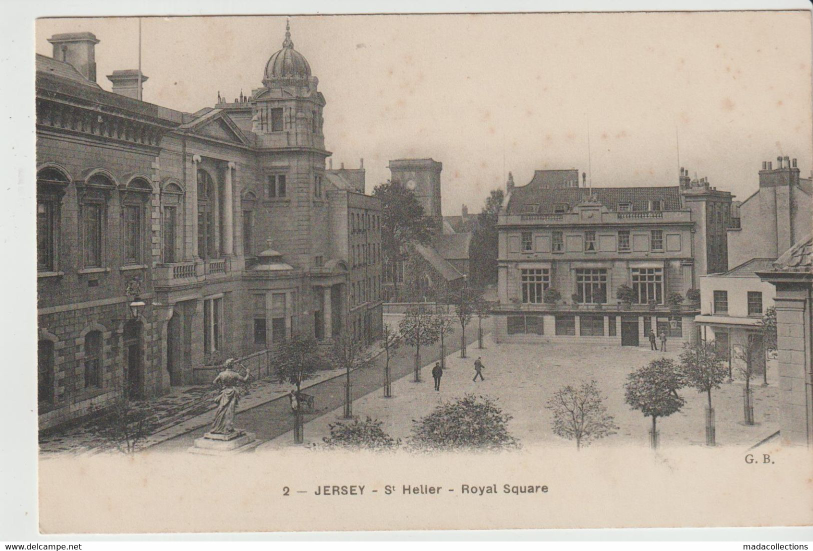 St Helier (Jersey) Royal Square - St. Helier