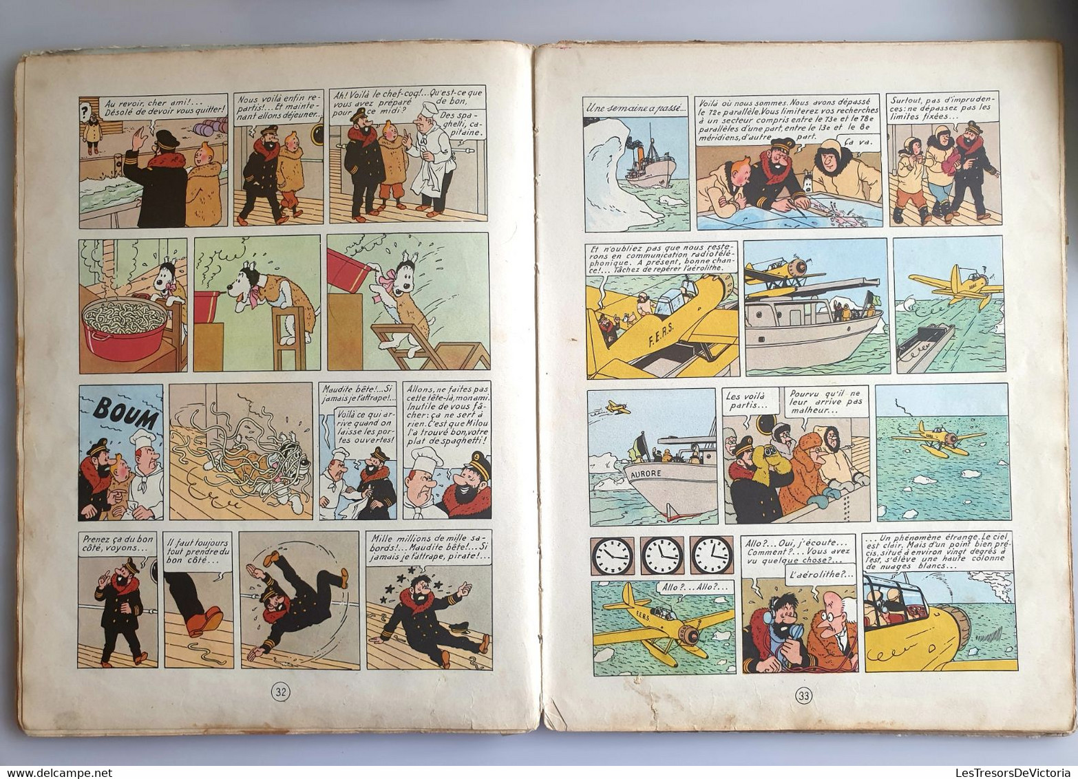 Hergé - Les Aventures De Tintin - L'étoile Mystérieuse -  B4 DR 1950 - Dos Rouge - Cote 180 Euros - Hergé