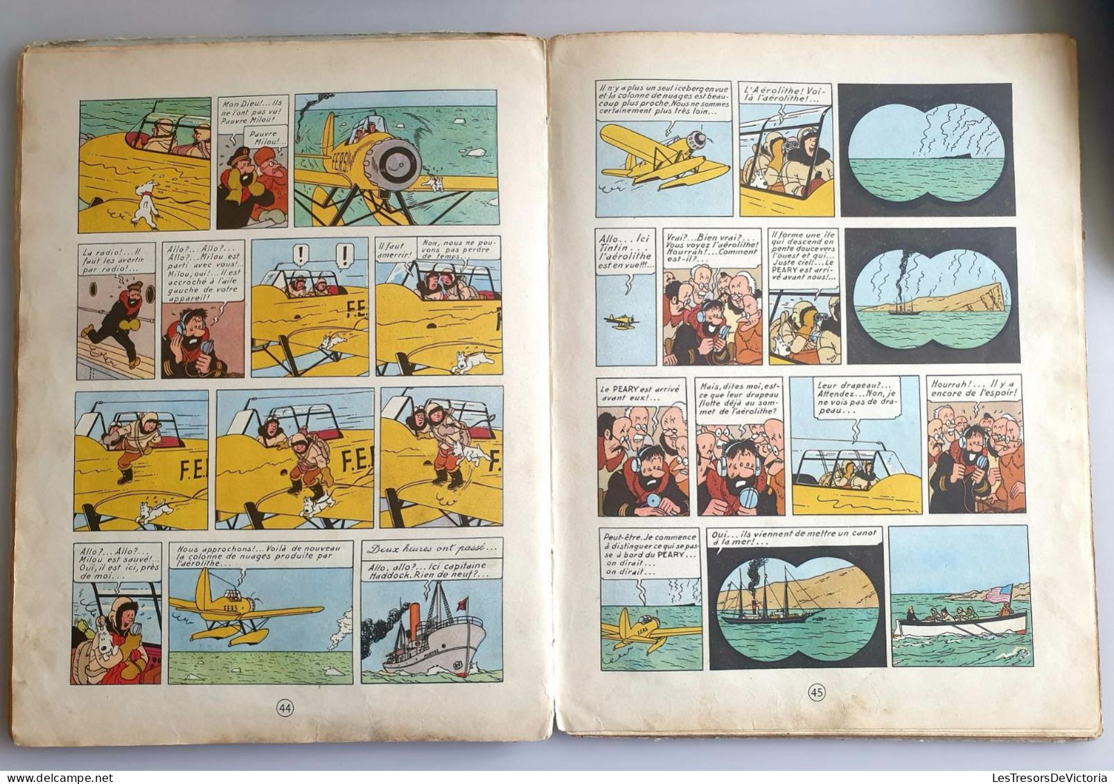 Hergé - Les Aventures De Tintin - L'étoile Mystérieuse - B4 DR 1950 - Dos Rouge - Cote 180 Euros - Hergé