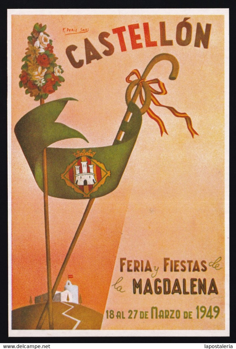 Castelló. *Castellón. Feria Y Fiestas De La Magdalena 1949* Nueva. - Castellón