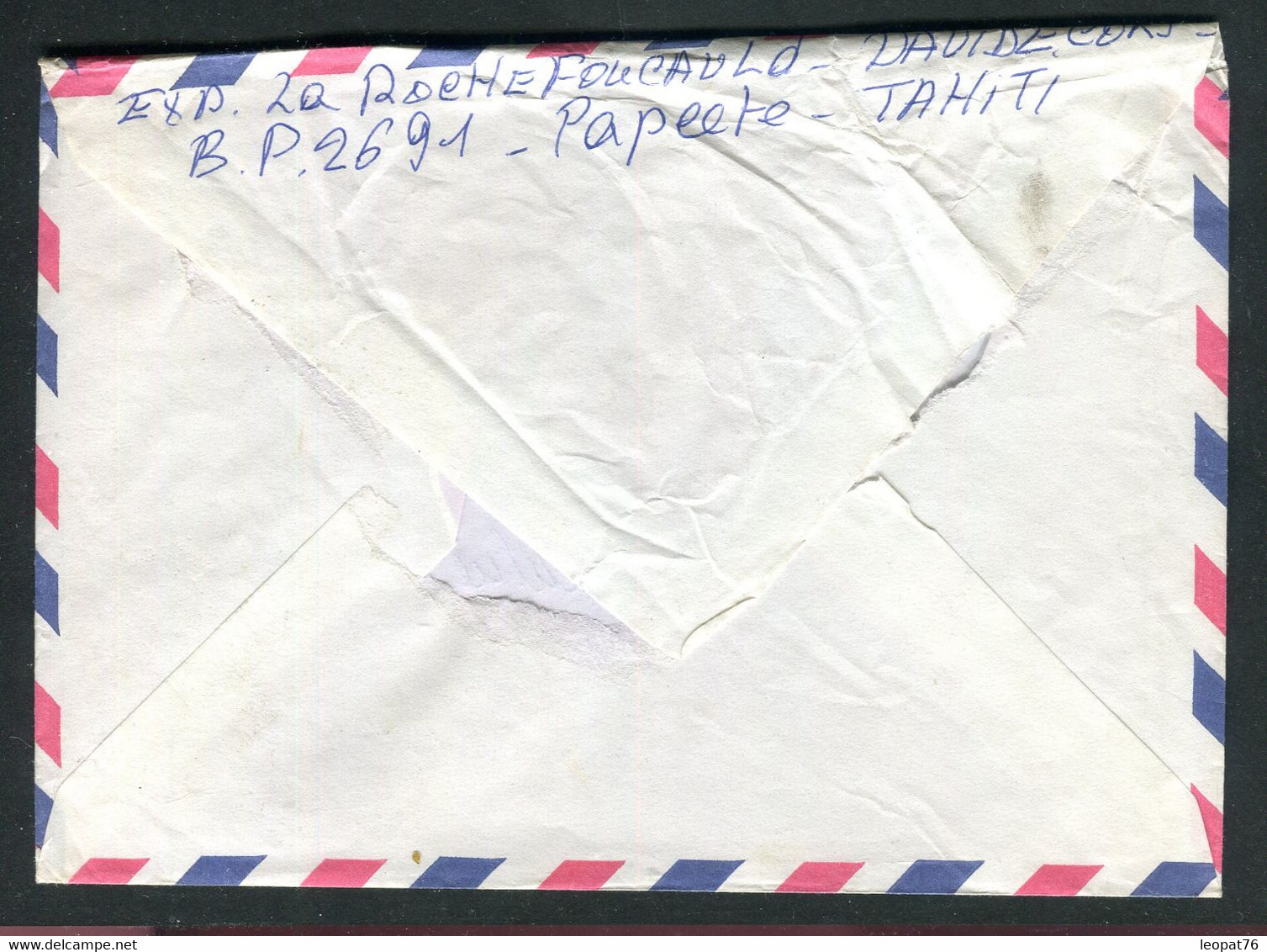 Polynésie - Enveloppe De Papeete Pour La France En 1979 - J 87 - Storia Postale