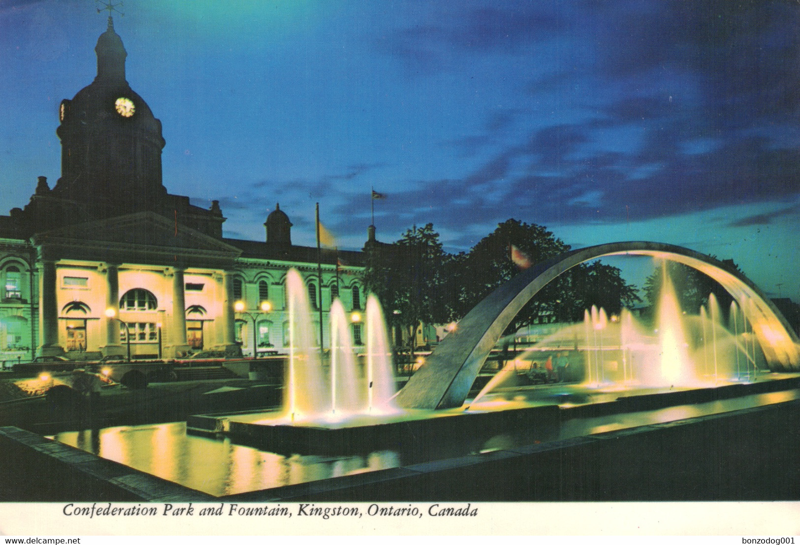 Confederation Park And Fountain, Kingston, Ontario, Canada - Kingston