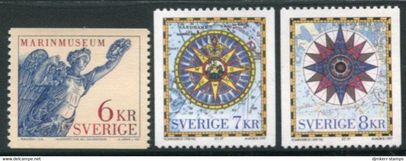 SWEDEN 1997 Cartography Conference MNH / **   Michel 2006-08 - Neufs