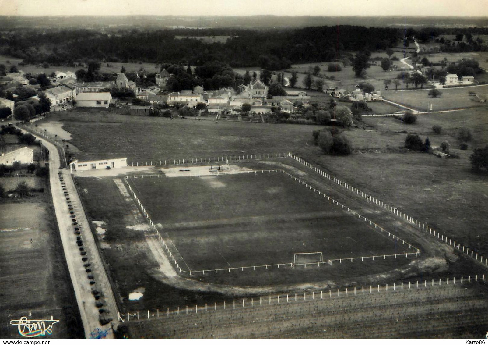 Cercoux * Le Stade Municipal * Stadium Sport Football Village - Matha