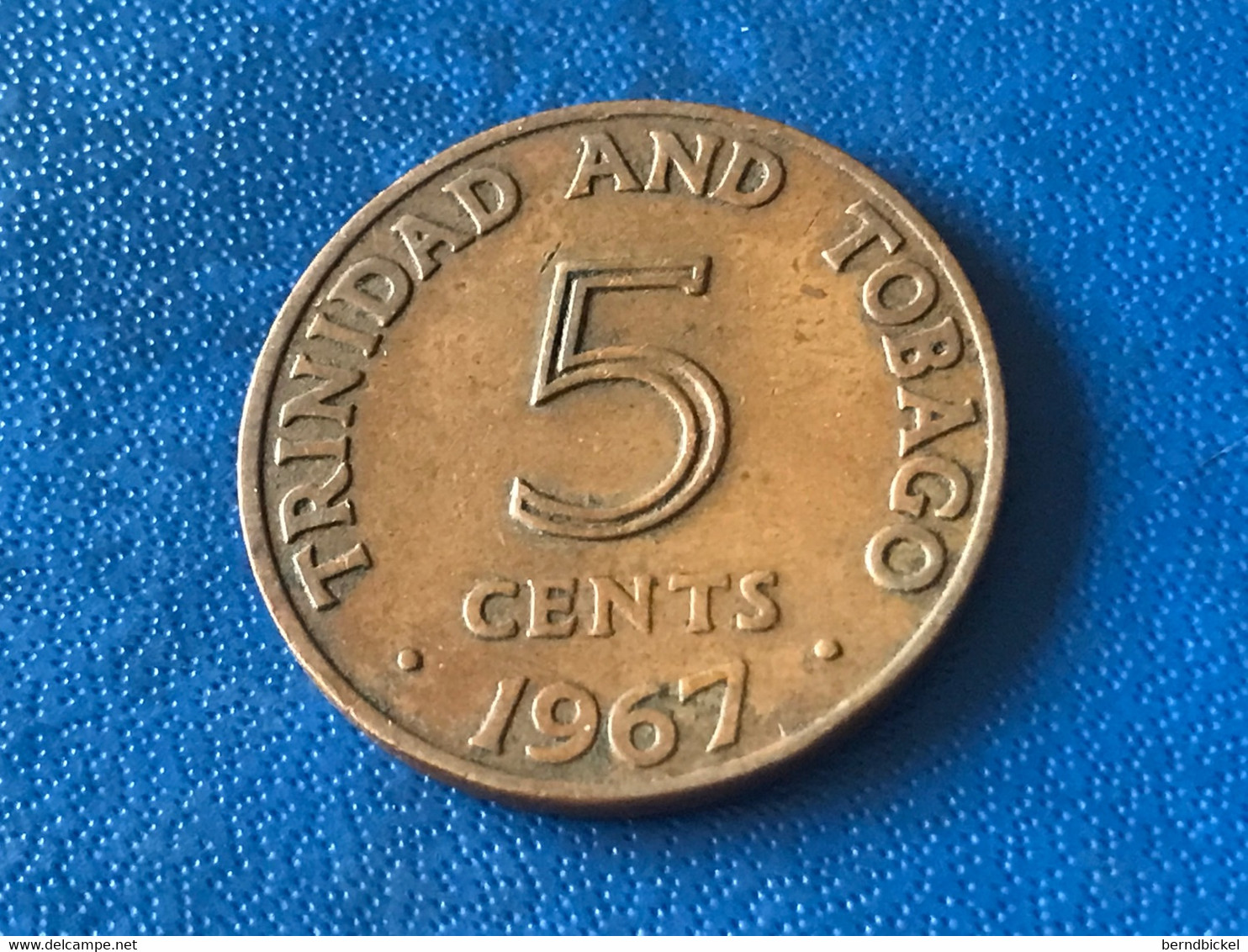 Münze Münzen Umlaufmünze Trinidad Und Tobago 5 Cent 1967 - Trinidad & Tobago