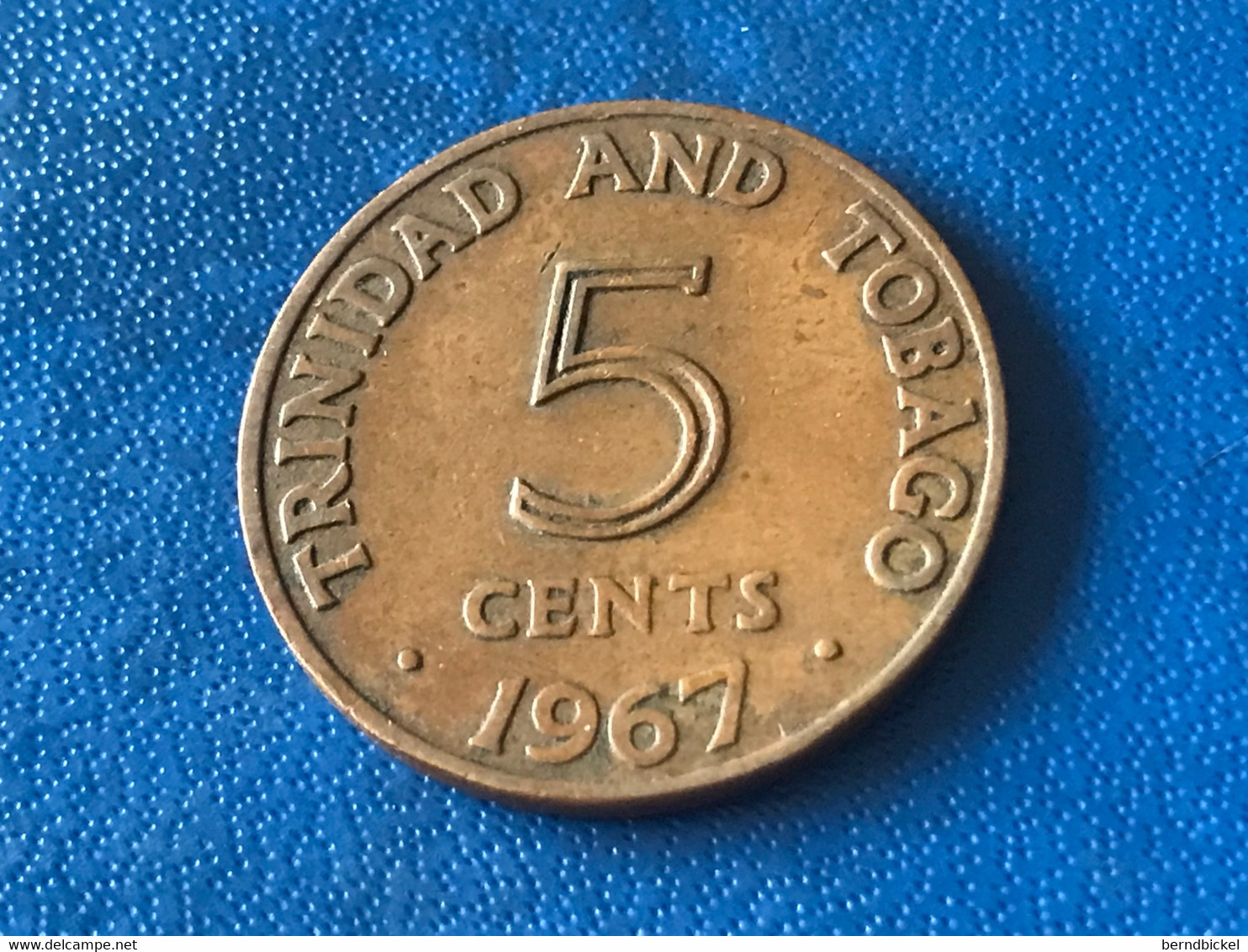 Münze Münzen Umlaufmünze Trinidad Und Tobago 5 Cent 1967 - Trinidad Y Tobago