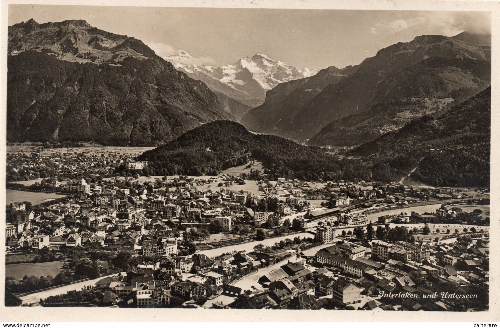 SUISSE,SCHWEIZ,SVIZZERA,SWITZERLAND,HELVETIA,SWISS,BERNE,INTERLAKEN,IL YA 100,RARE - Berne