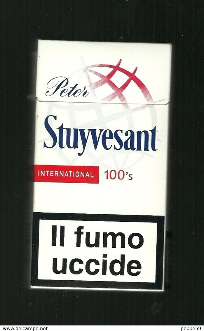 Tabacco Pacchetto Di Sigarette Italia - Stuyvesant Bis Da 20 Pezzi - Vuoto - Etuis à Cigarettes Vides