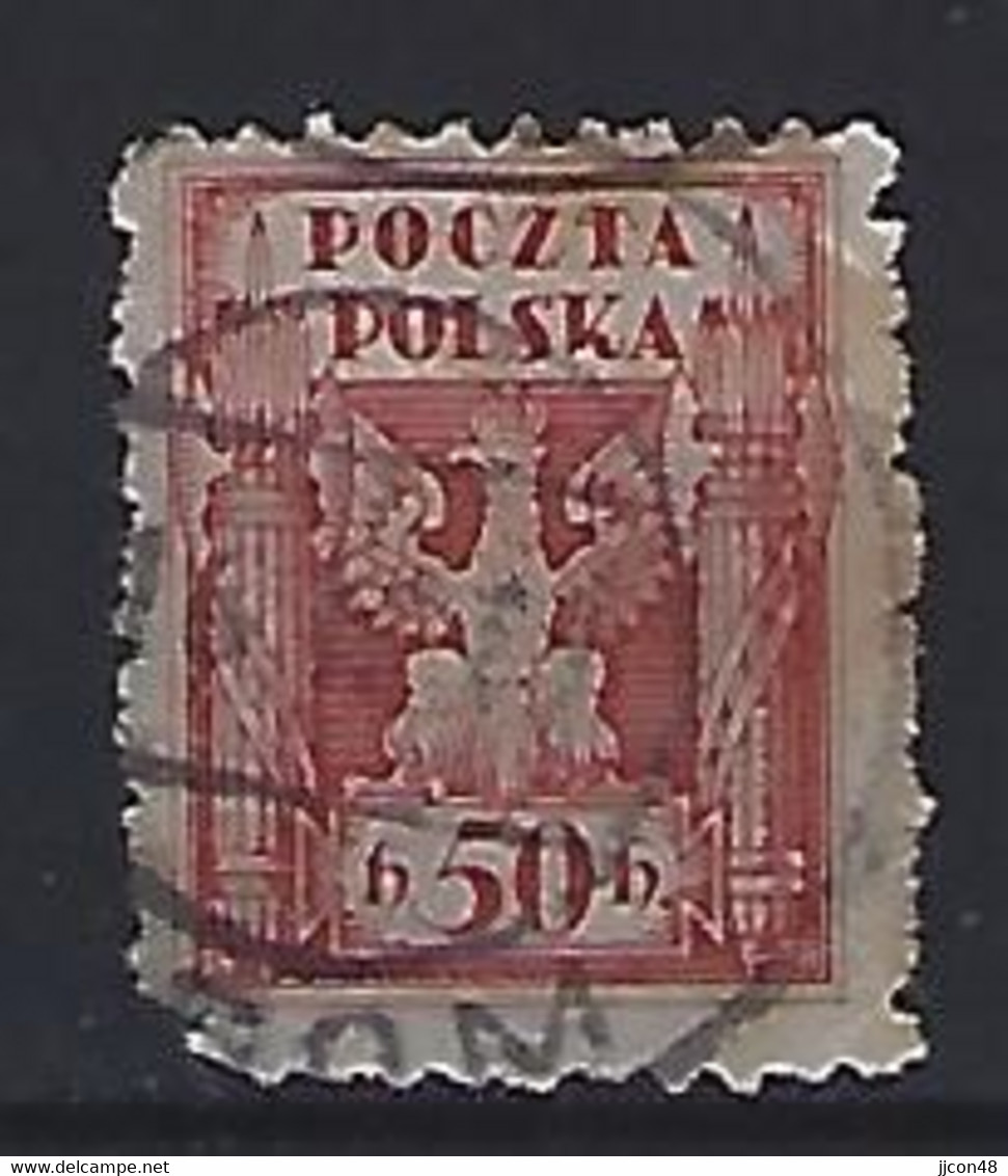 Poland 1919  Provisional Government  50h (o)  Mi.83 - Usados