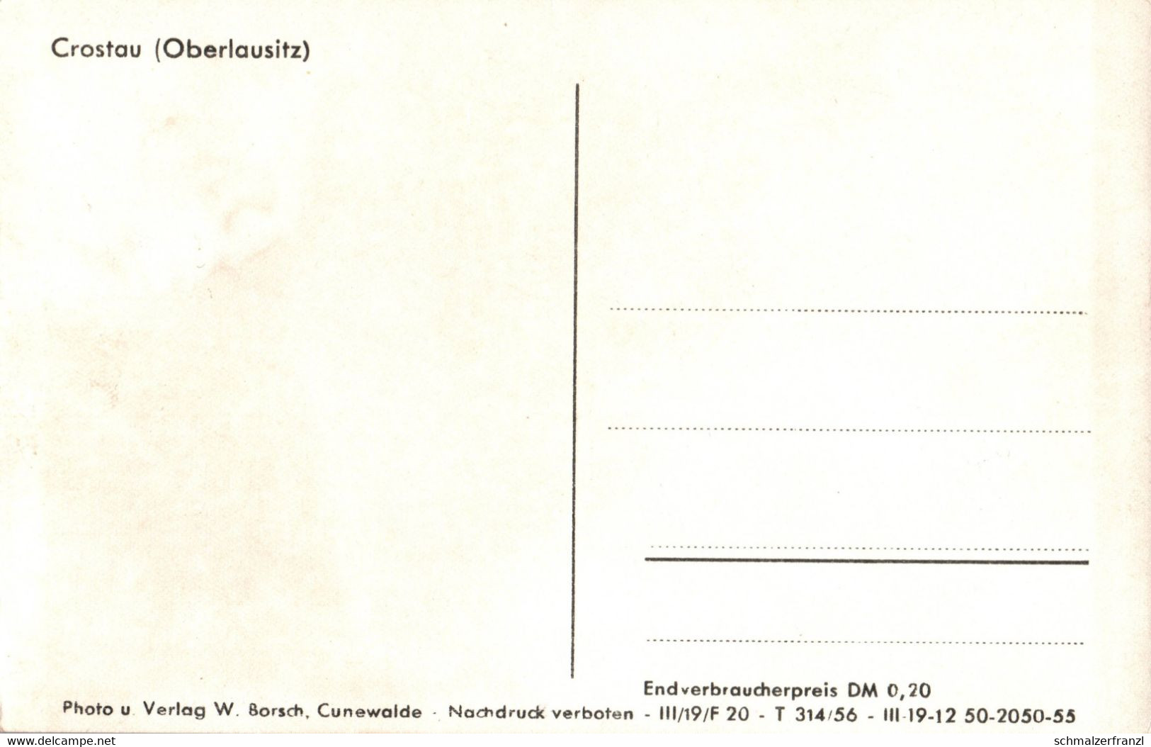 AK Crostau Gasthaus Zur Grünen Aue Schirgiswalde Kirschau Callenberg Bederwitz Carlsberg Wurbis Halbendorf Weigsdorf - Crostau