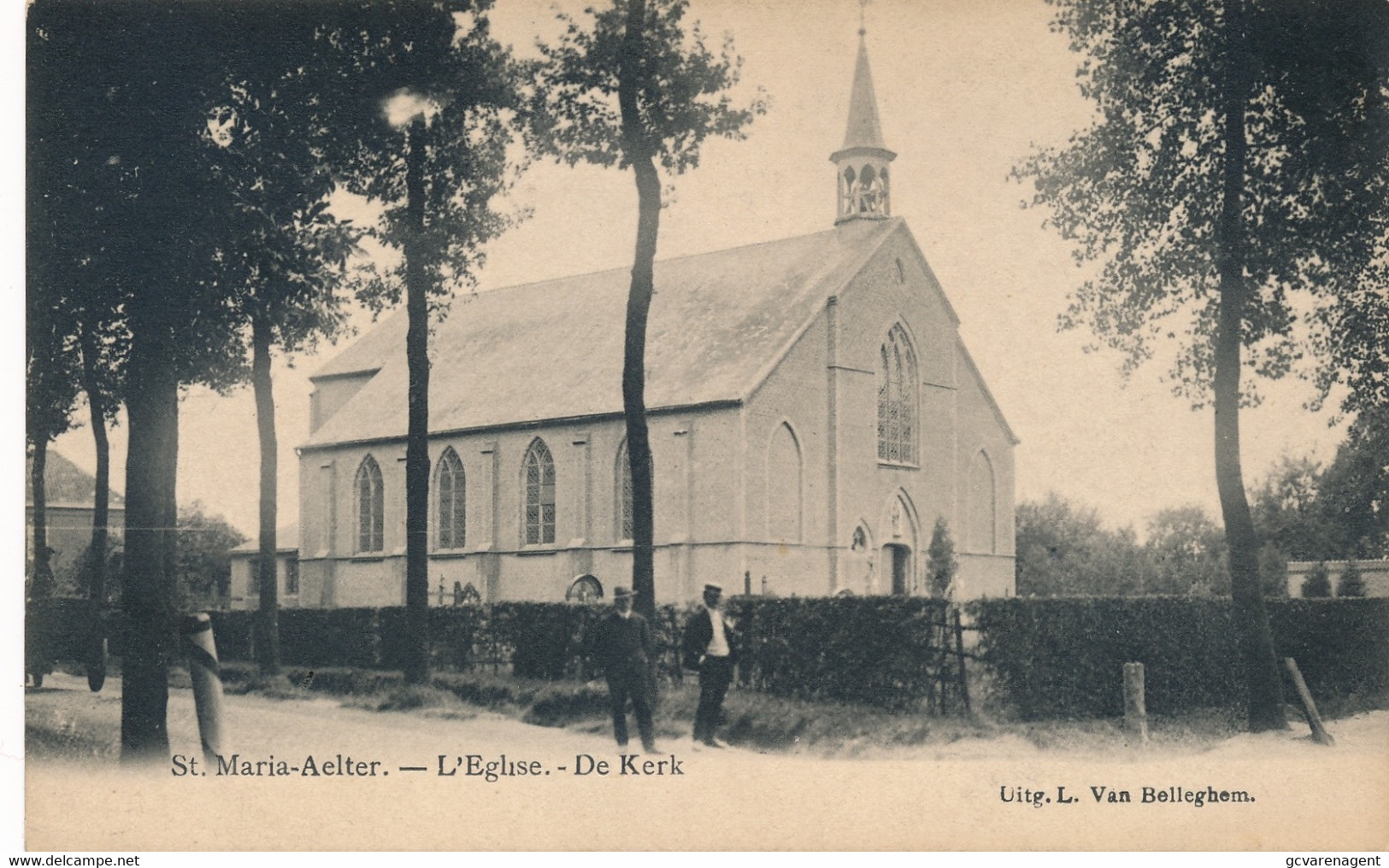 SINT MARIA AELTER  - L'EGLISE  DE KERK         - 2 SCANS - Aalter