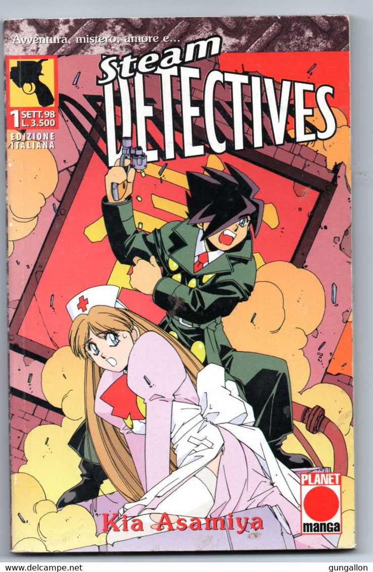 Steam Detectives (Planet  Manga 1998) N. 1 - Manga