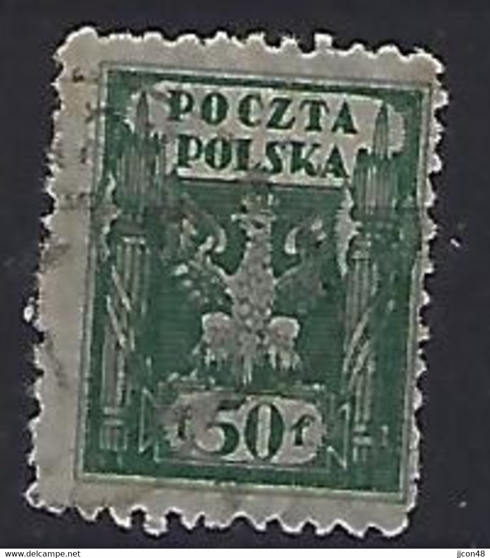 Poland 1919-20  Provisional Government  50f (o) Mi.108 - Oblitérés