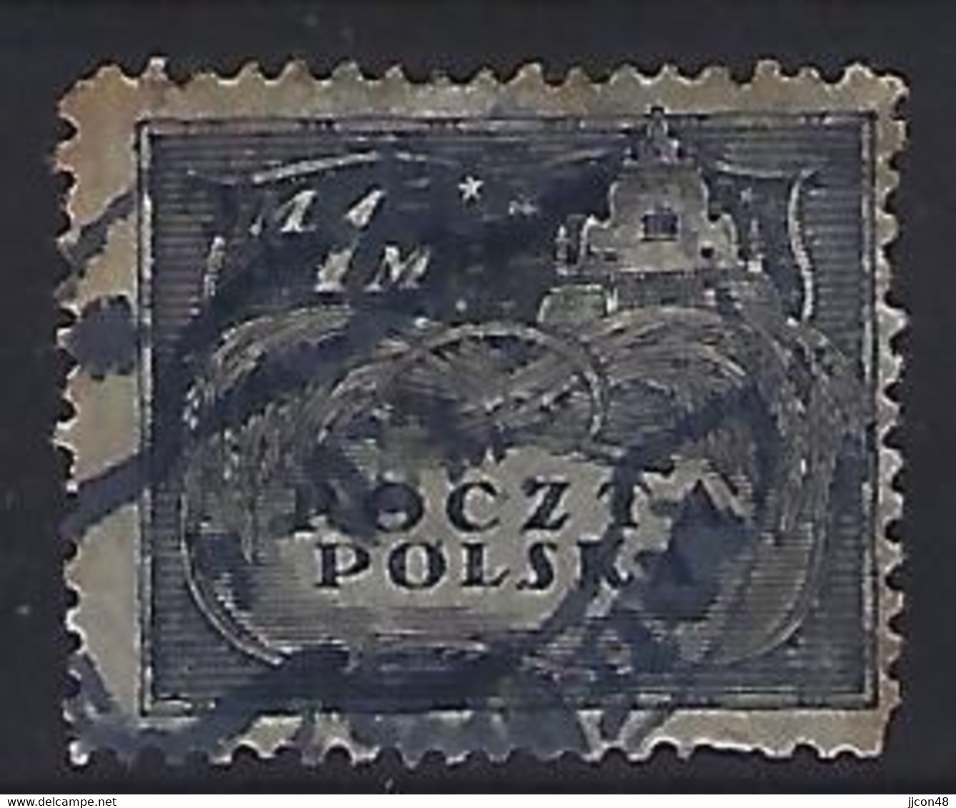 Poland 1919-20  Provisional Government  1m (o) Mi.109 - Used Stamps