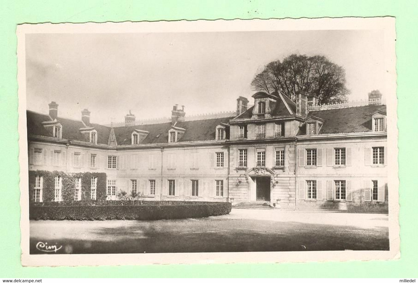 T1900 - LONGUEIL ANNEL - Château - Au Verso (coquille) :LOUGUEIL - Longueil Annel