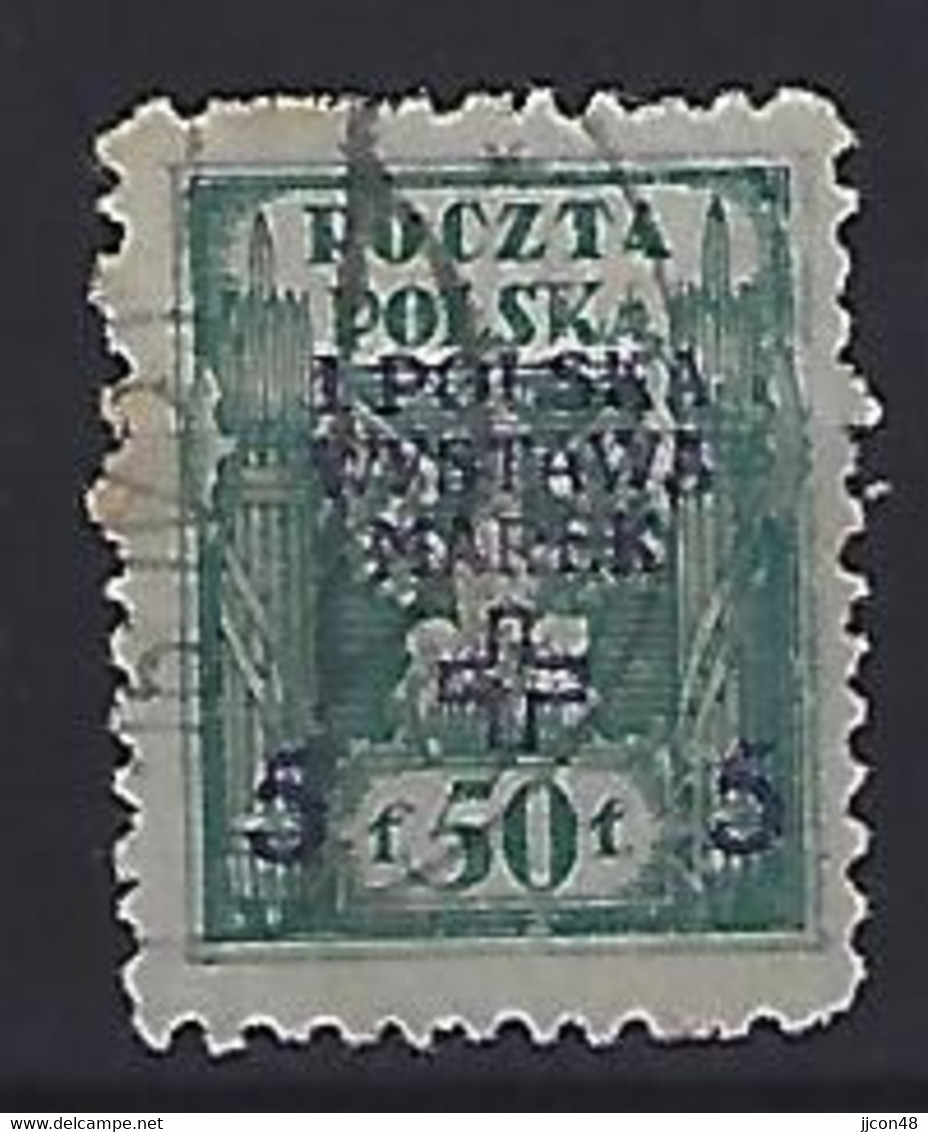 Poland 1919  Provisional Government (o) Mi.118-122 - Usados