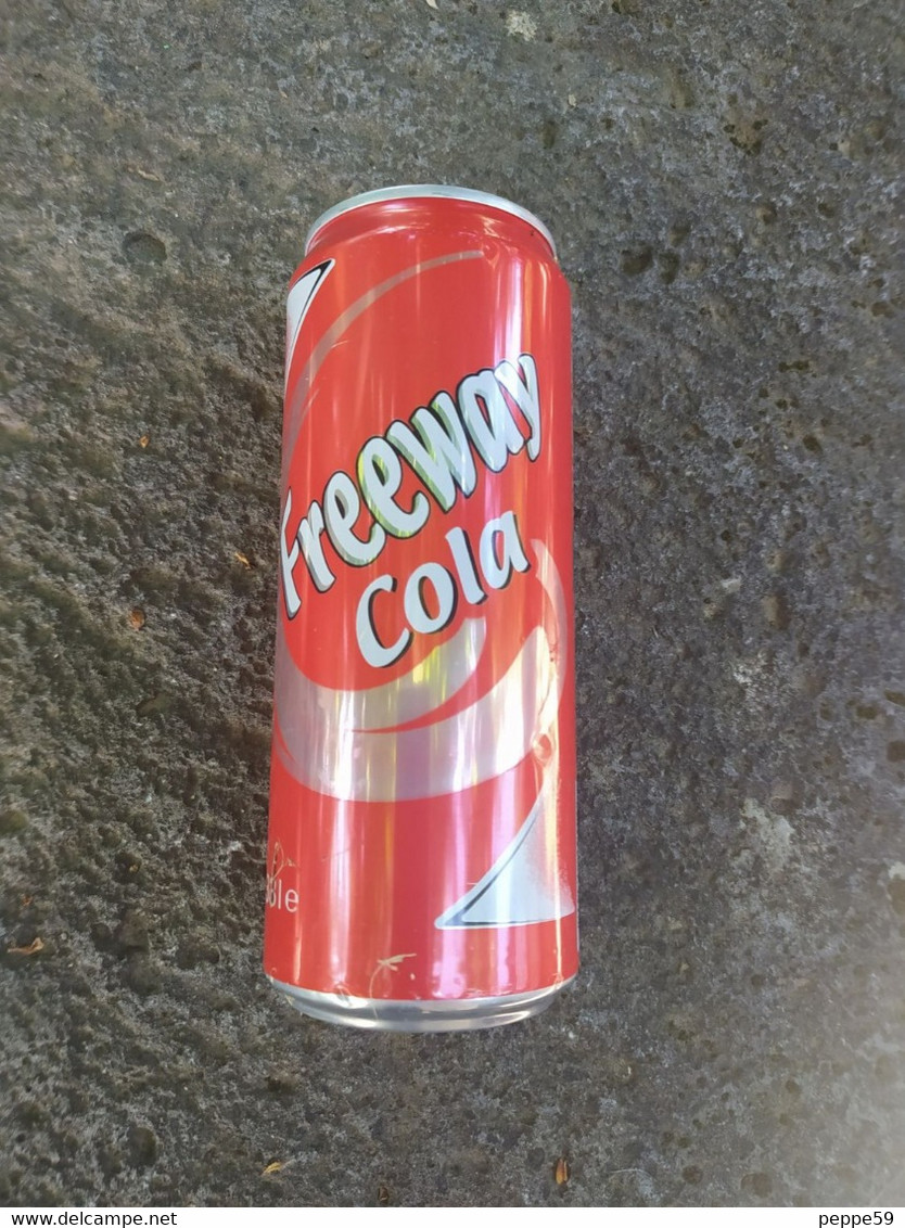 Lattina Italia - Freeway Cola Lidl - 33cl. - Blikken