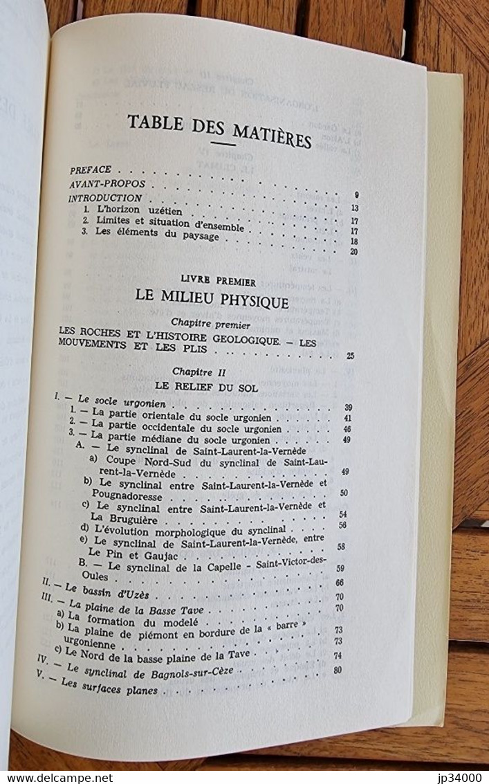 L'UZEGE Le Bassin Et La Garrigue D'Uzes Par Alfred Chabaud (regionalisme LANGUEDOC ROUSSILLON, OCCITANIE) - Languedoc-Roussillon