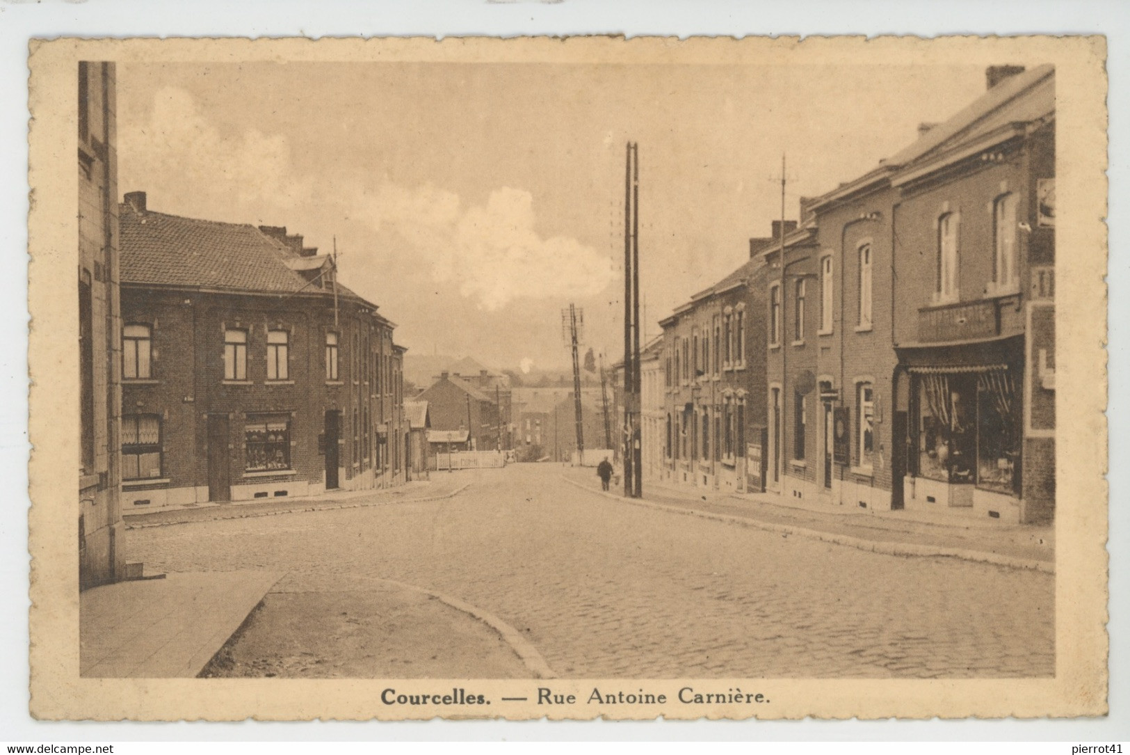 BELGIQUE - COURCELLES - Rue Antoine Carnière - Courcelles