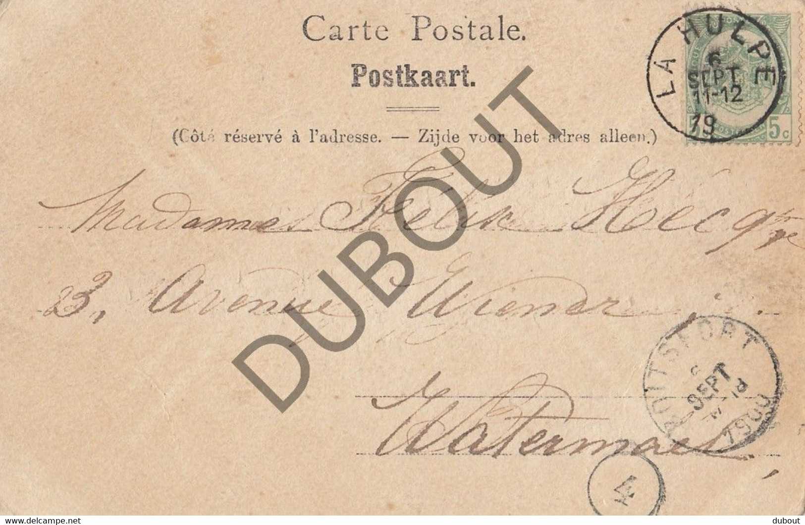 Postkaart-Carte Postale - LA HULPE - Les étangs Et Le Château Orban   (C2066) - La Hulpe