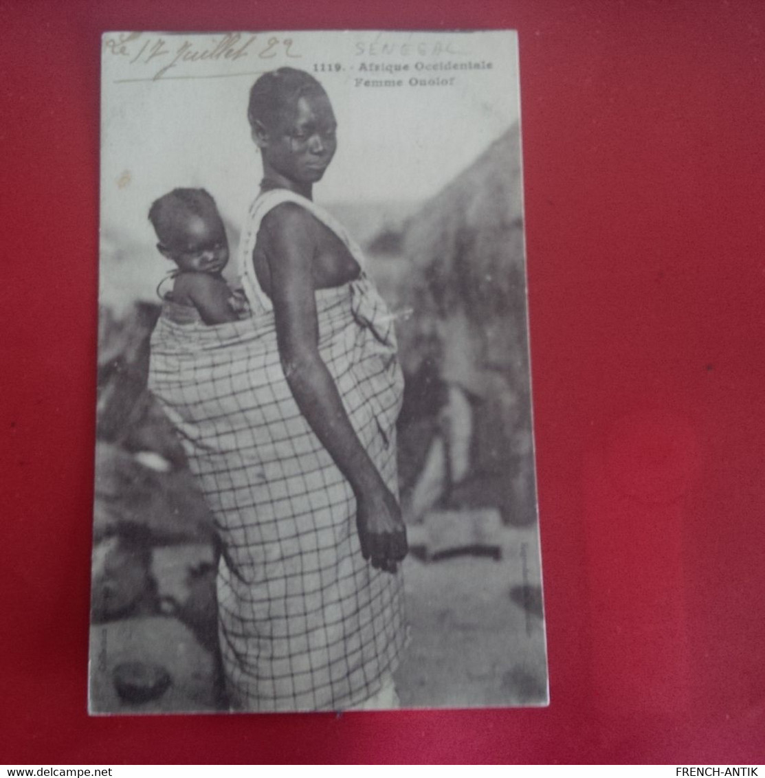 AFRIQUE OCCIDENTALE FEMME OUOLOF - Senegal