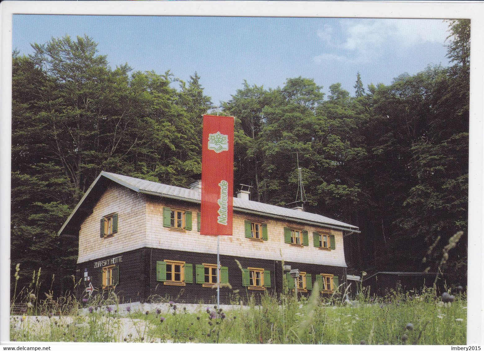 NÖ Ak Zdarsky Hütte, Schutzhütte Am Traisenberg, St. Aegyd Am Neuwalde Bezirk LILIENFELD, Niederösterreich Ansichtskarte - Lilienfeld