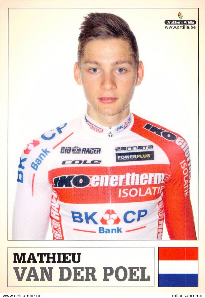 CYCLISME: CYCLISTE : MATHIEU VAN DER POEL - Cyclisme