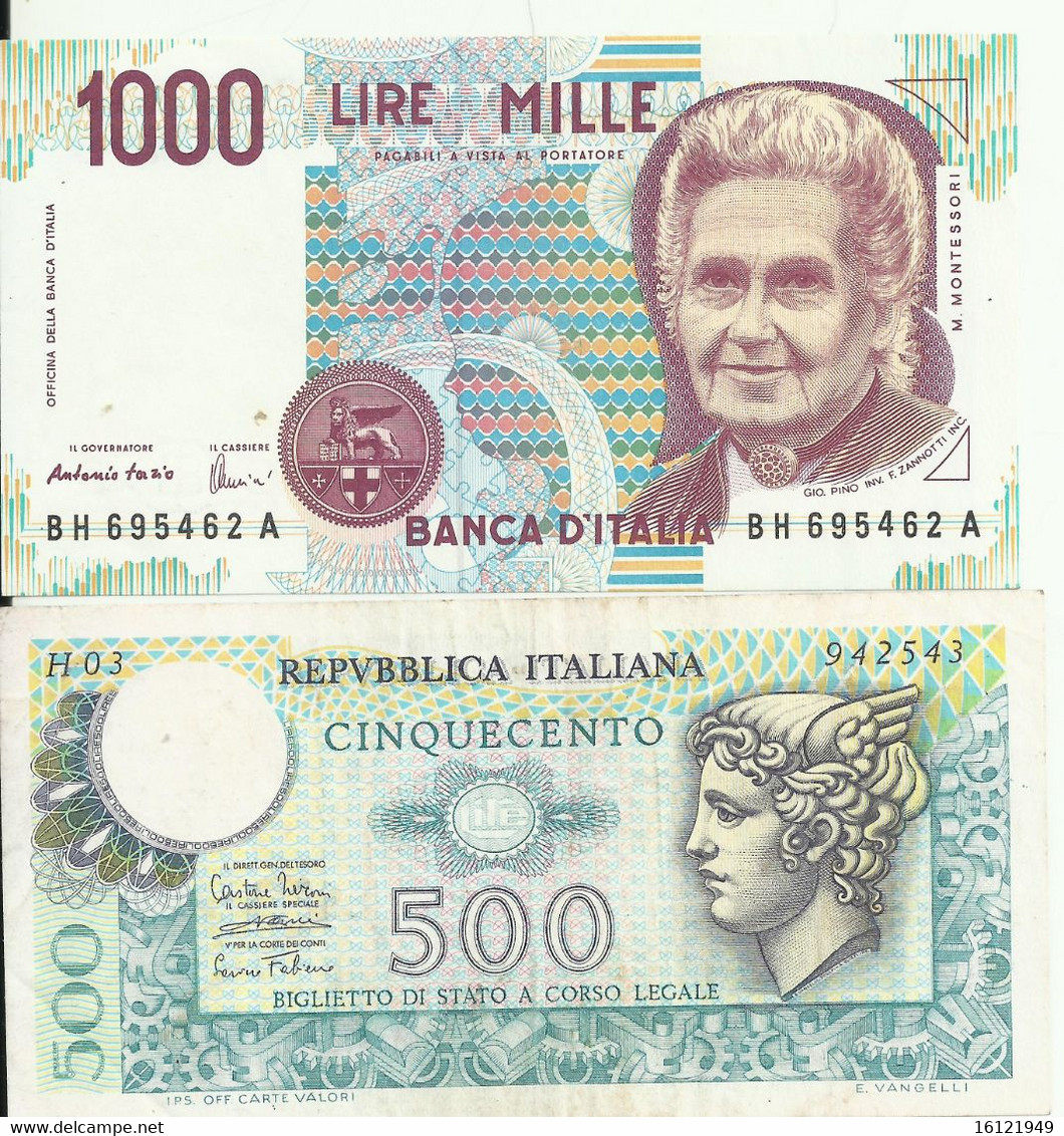 Z28 - COPIA 500+1000 LIRE - 1000 Lire