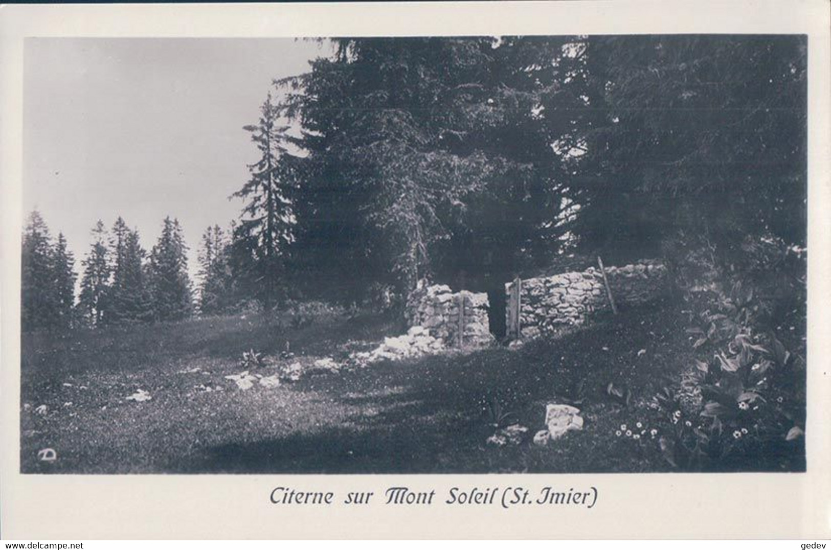 St Imier BE, Citerne Sur Mont Soleil (4301) - Saint-Imier 
