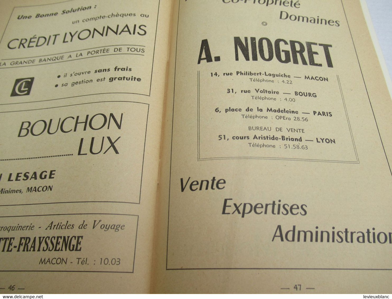 Fédération Sportive de France/Championnats  Fédéraux de Gymnastique/Grands Prix de Musique/MACON/1960      PROG315