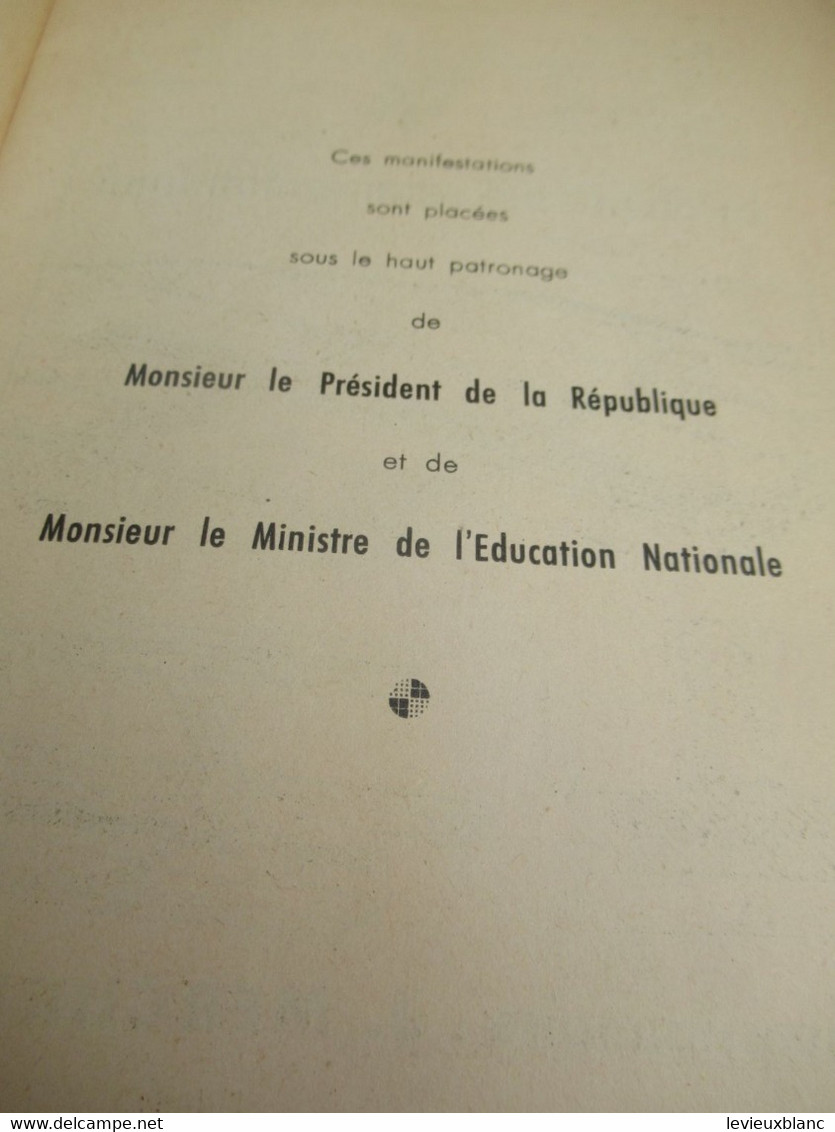 Fédération Sportive De France/Championnat  National De Gymnastique/Grand Prix Fédéral De Musique/METZ/1956      PROG316 - Programma's