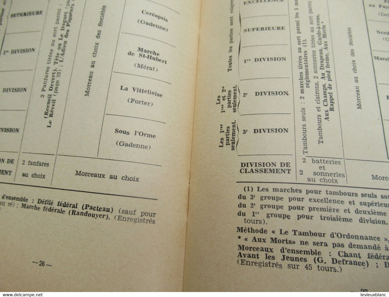 Fédération Sportive de France/Concours Régionaux & Grands Prix Fédéraux/1961     PROG317