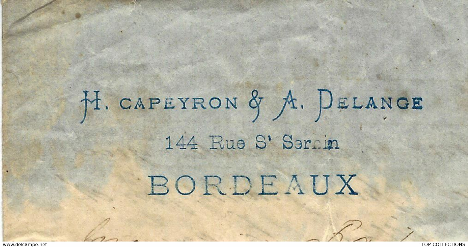 NAVIGATION COMMERCE COLONIAL GUERRE Prusse  1870  BORDEAUX   Port Louis Ile Maurice MAURITIUS  Via Suez Messageries - Historische Dokumente