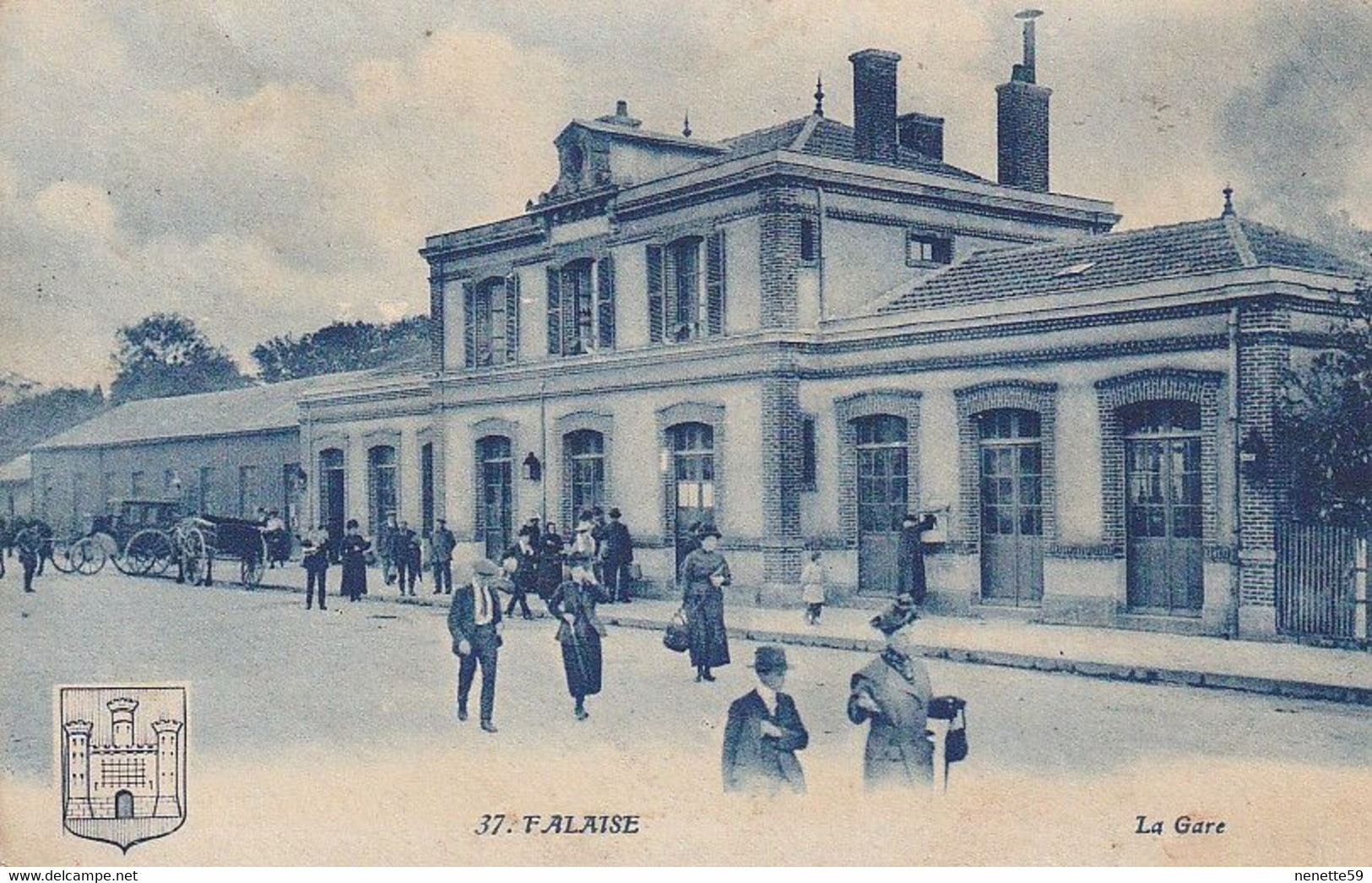 Dép 14 -- FALAISE -- La Gare Animée - Falaise