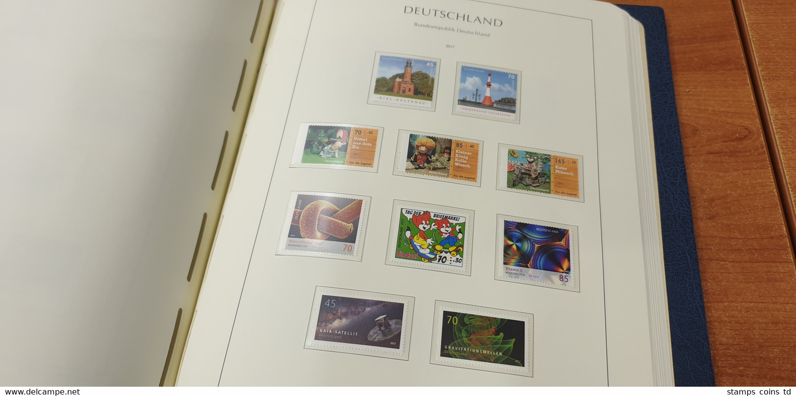 Sammlung Deutschland 2008-2020 komplett postfrisch inkl. ATM im Leuchtturm-Album