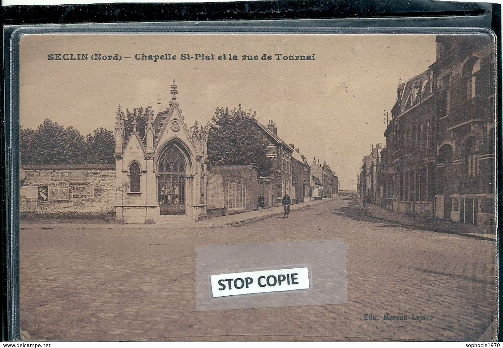 06 - 2022 - VAN2700 - NORD - 59 - SECLIN - Chapelle Saint Piat Et Rue De Tournai - Seclin