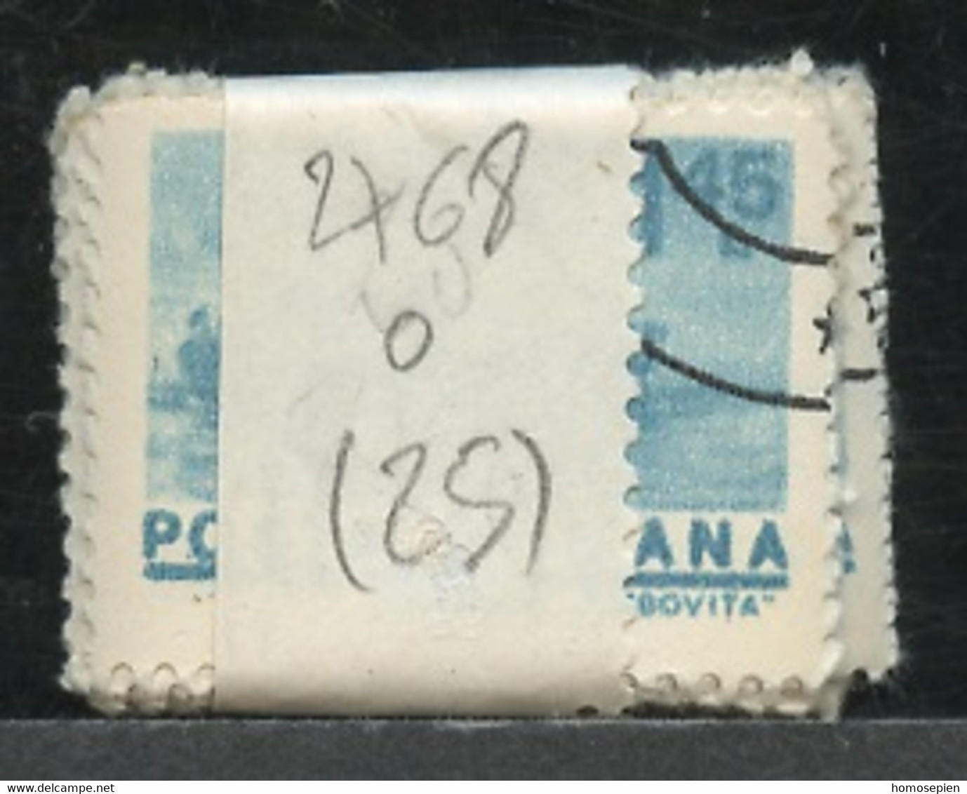 Roumanie - Rumänien - Romania Lot 1973-74 Y&T N°2768 - Michel N°3168 (o) - 1,45l Cargo Dimbovita - Lot De 25 Timbres - Feuilles Complètes Et Multiples