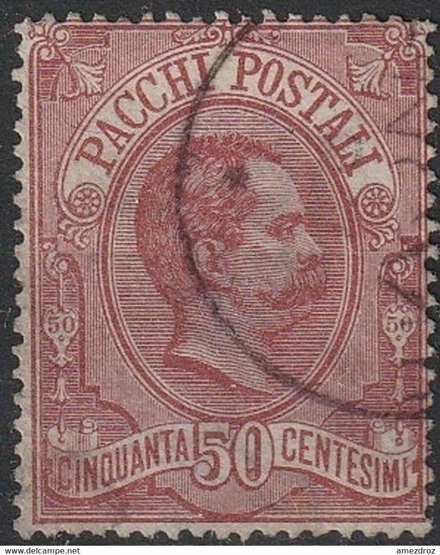 Italie Colis Postaux 1884-1886 N° 3 Roi Humbert I (1878-1900) (H10) - Postal Parcels