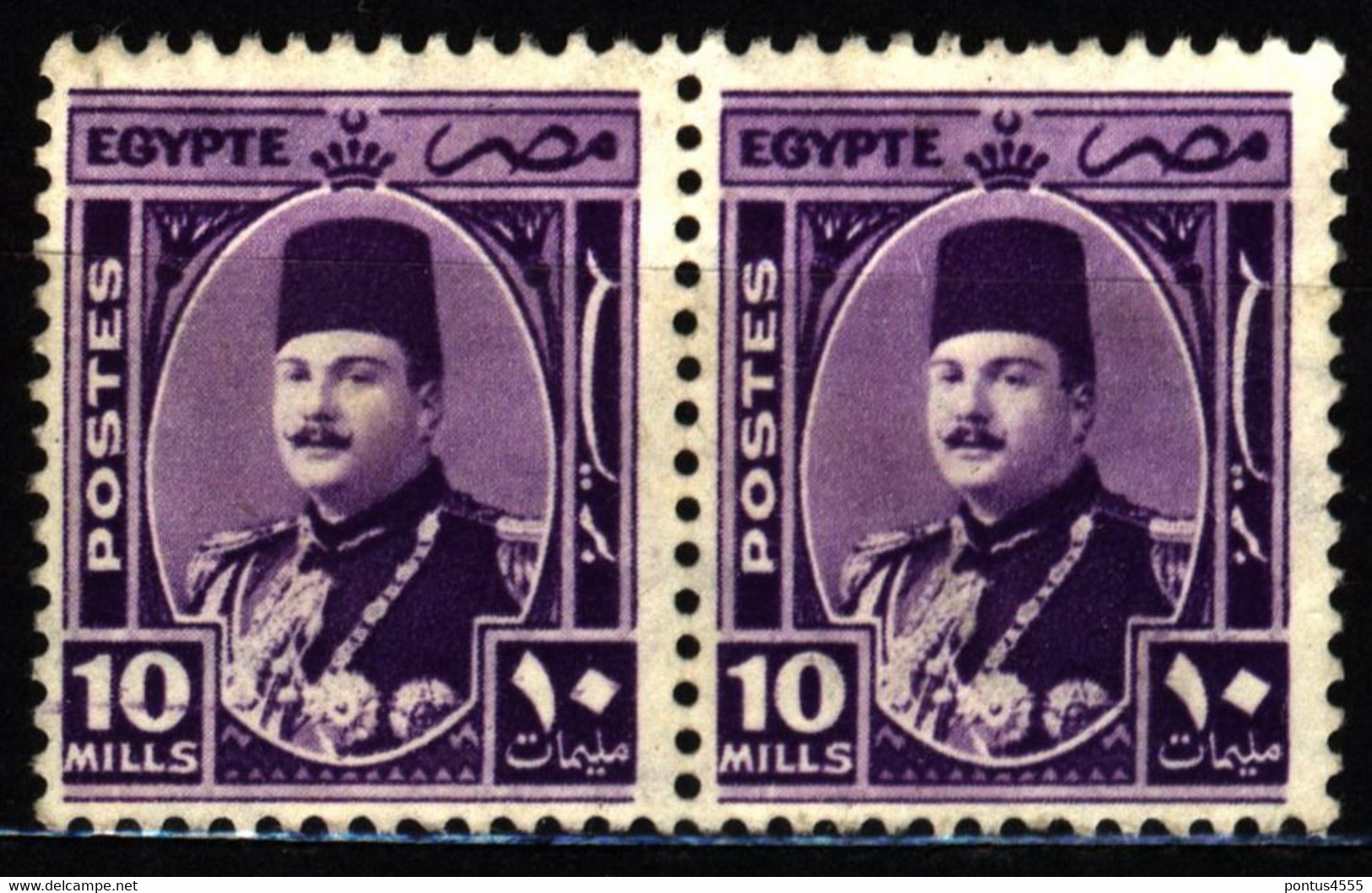 Egypt 1944 Mi 273 King Fuad I - NG - Gebruikt