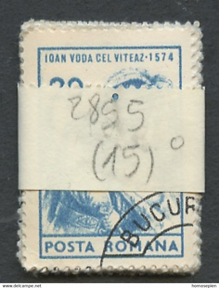 Roumanie - Rumänien - Romania Lot 1974 Y&T N°2855 - Michel N°3212 (o) - 20b Jean De Valachie - Lot De 15 Timbres - Feuilles Complètes Et Multiples