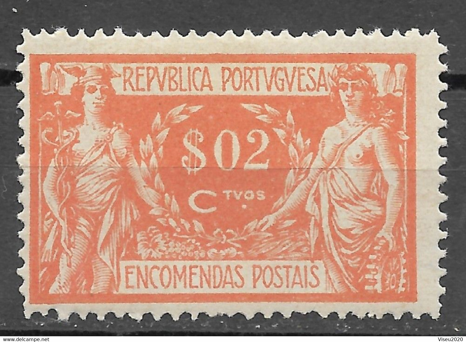 Portugal 1920 - Encomendas Postais - Comercio E Industria - Afinsa 02 - Nuevos