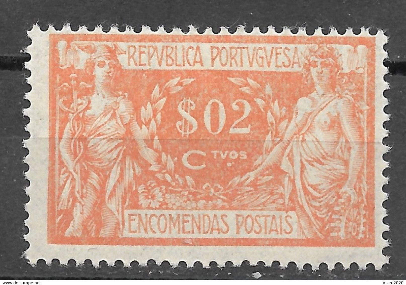 Portugal 1920 - Encomendas Postais - Comercio E Industria - Afinsa 02 - Neufs