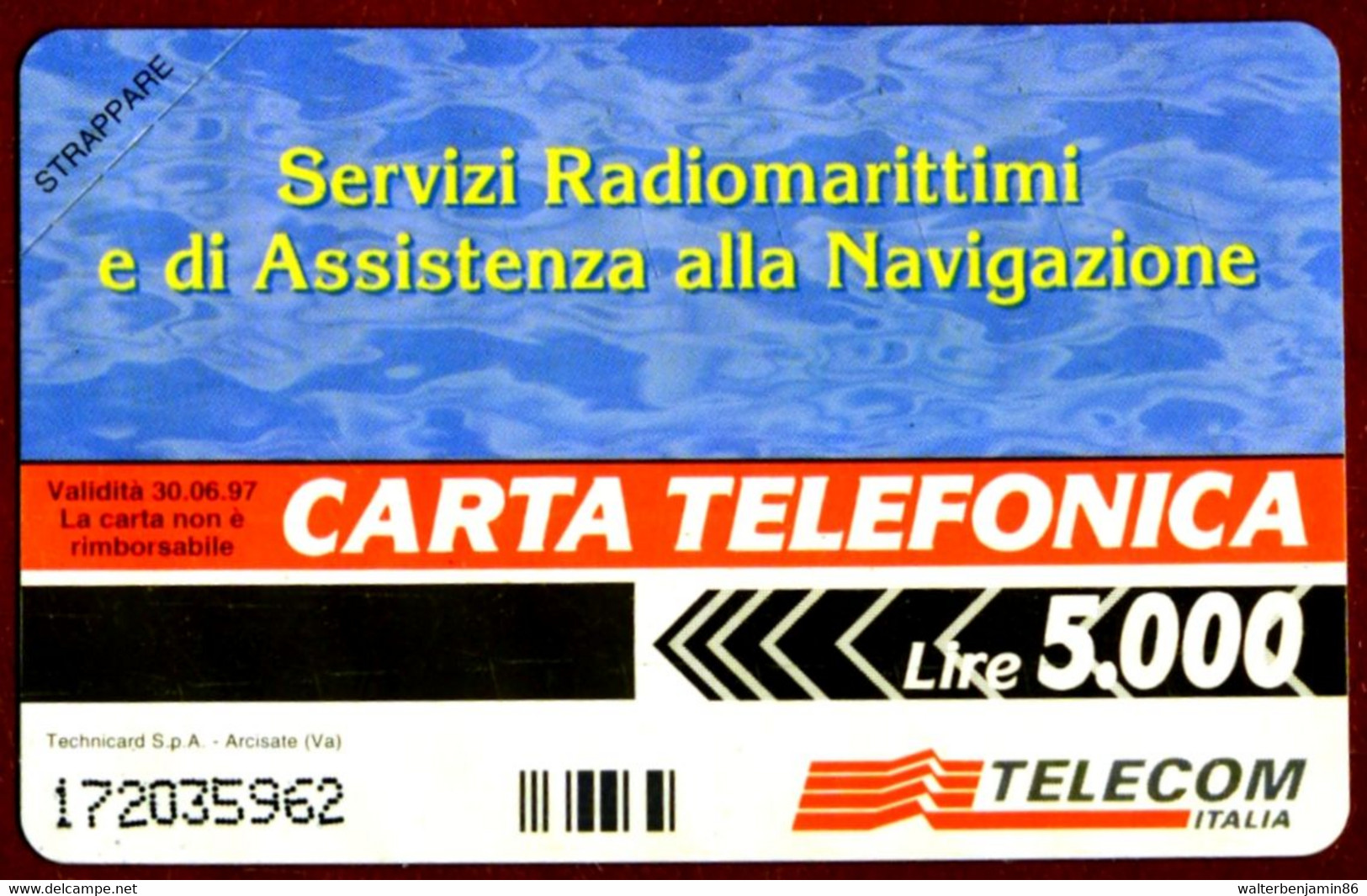 G 463 C&C 2513 SCHEDA TELEFONICA NUOVA 35° SALONE NAUTICO VARIANTE MACCHIA BIANCA - [3] Erreurs & Variétées