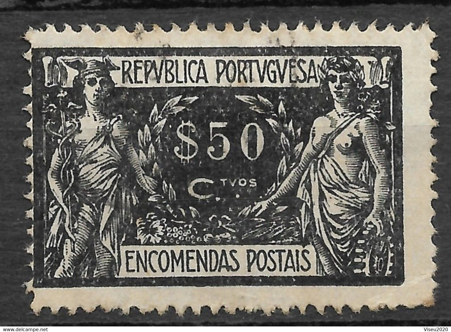 Portugal 1920 - Encomendas Postais - Comercio E Industria - Afinsa 07 - Usado