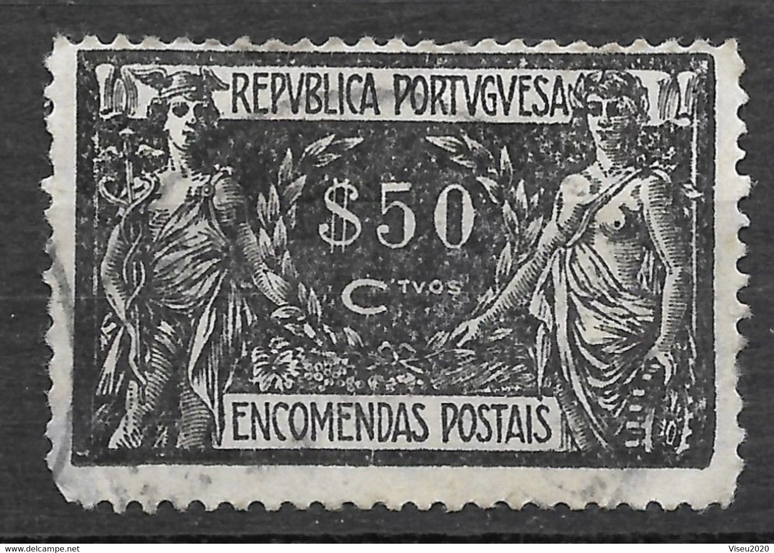 Portugal 1920 - Encomendas Postais - Comercio E Industria - Afinsa 07 - Oblitérés